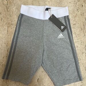 Adidas - Multi Sport Tights Short - Women’s Size X-Small - Gray White